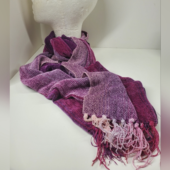Purple Ombre Scarf - Picture 4 of 5